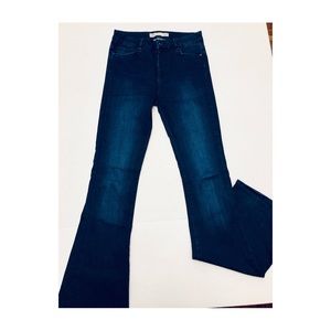 ASOS Dark Denim Bell Flare